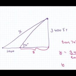 A steep mountain is inclined 74 degrees