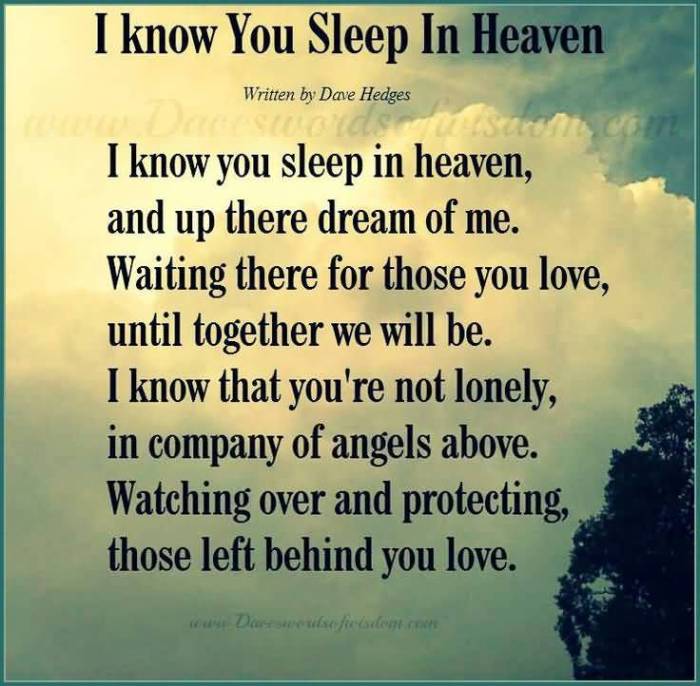 Passed away dancing in heaven quotes