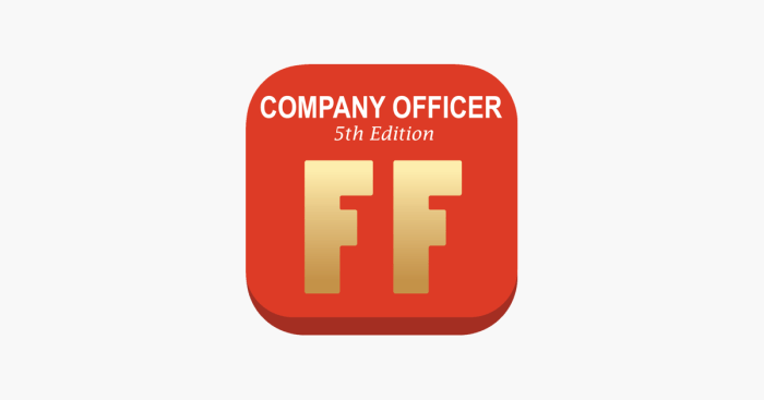 Fire and emergency services company officer 5th edition