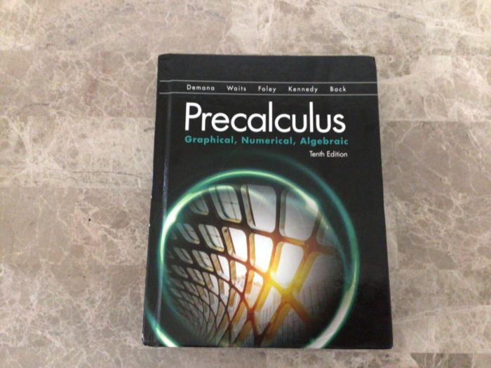 Precalculus numerical algebraic graphical kennedy